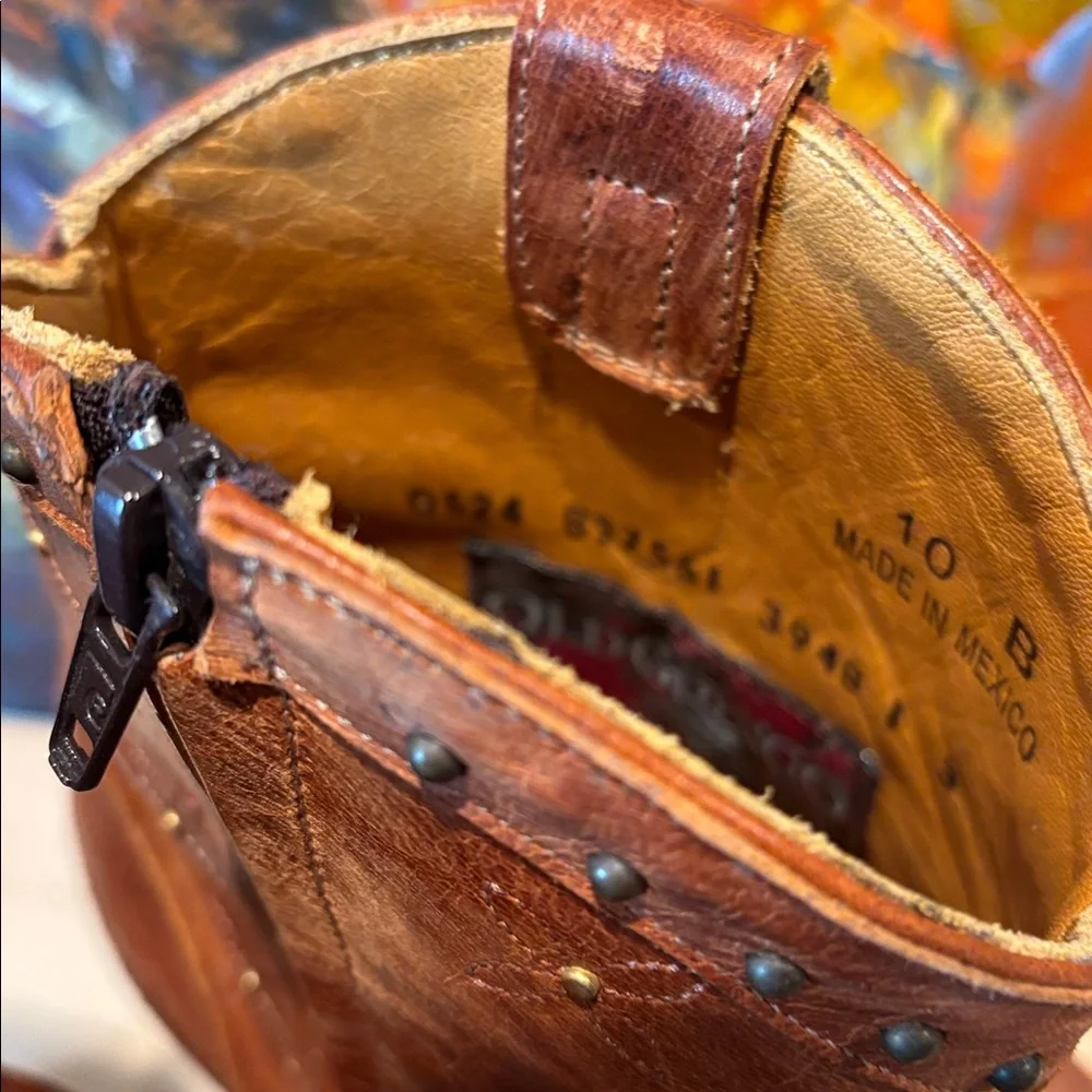 Old Gringo Milagro Studded Leather Ankle Boots (10B) (NWOT) - Picture 11 of 12